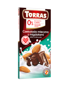 Czekolada mleczna z migdałami 75g