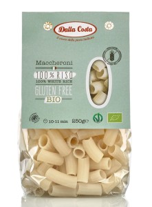 Makaron z ryżu białego maccheroni b/g bio 250g