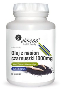 Olej z nasion czarnuszki 1000mg 60kaps.