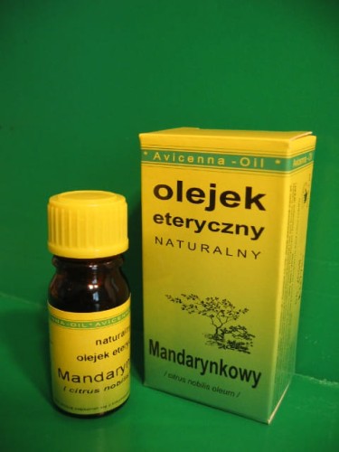 Olejek eteryczny Avicenna mandarynkowy uspokajający, likwiduje rozstępy