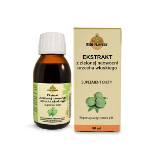 Ekstrakt z zielonej naowocni orzecha włoskiego na układ pokarmowy 90ml