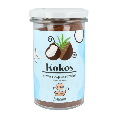 Kawa rozpuszczalna kokosowa 130g