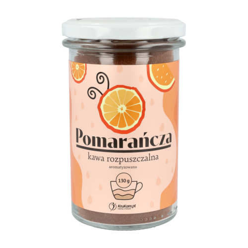Kawa rozpuszczalna pomarańczowa 130g