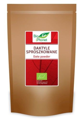 Daktyle sproszkowane, idealny zamiennik cukru 300g