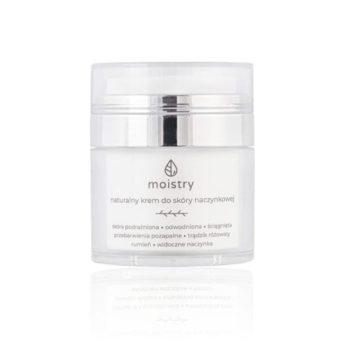 Naturalny krem do cery naczynkowej Moistry 15ml