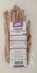 Paluszki gryczane czosnkowe 90g