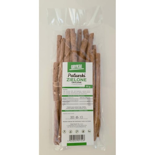 Paluszki gryczane Zielone, z czubrycą zieloną 90g