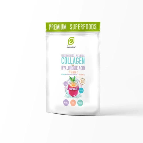 Kolagen z witaminą C i kwasem hialuronowym 250g