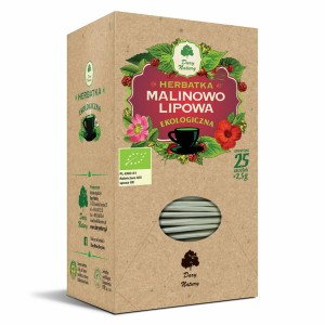 Herbatka malinowo-lipowa na katar EKO fix 25x2,5g