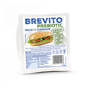 Bułki z ziarnami prebiotic b/g 120g