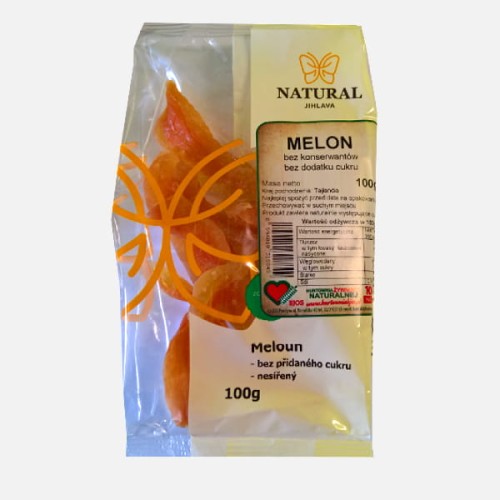 Melon suszony bez cukru i konserwantów 100g