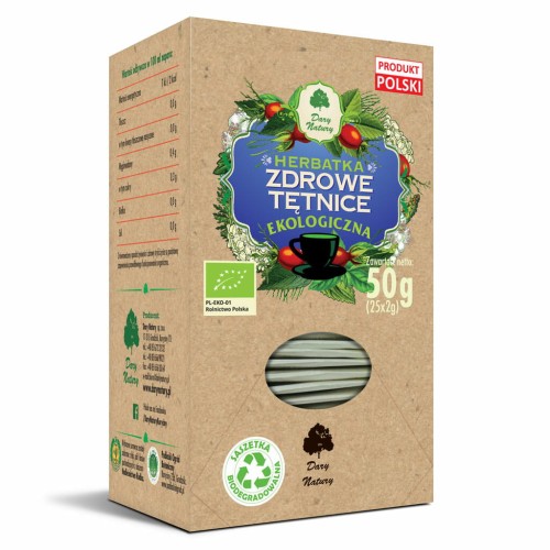 Herbata na miażdżycę krążenie cholesterol EKO fix 25x2g