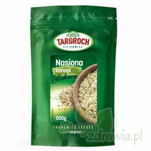 Nasiona konopi łuskane 500g