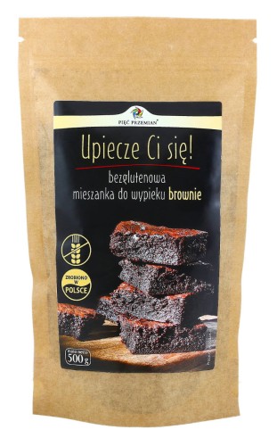 Mieszanka do wypieku brownie bezglutenowa 500g