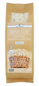 Mieszanka do wypieku chleba klasycznego bez cukru i bez glutenu 420g
