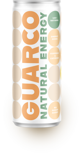 Naturalny Energy Drink Guarco Jabłko, bez cukru 250ml