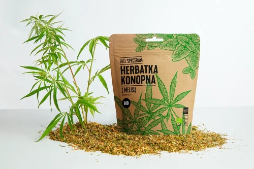 Herbatka konopna z melisą Bio 40g