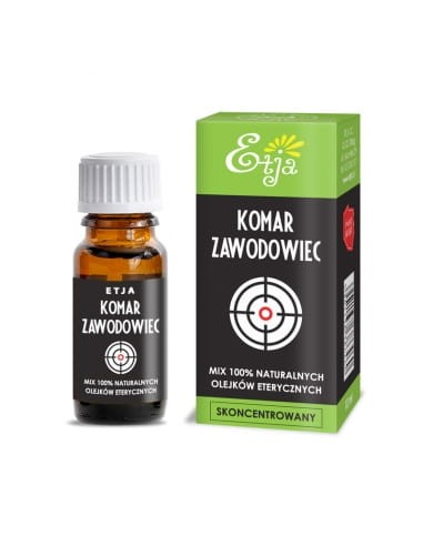 Komar Zawodowiec, mieszanka olejków eterycznych na komary 10ml