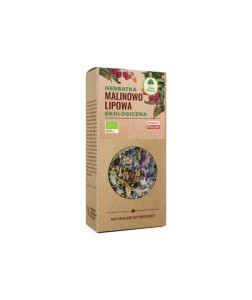 Herbatka na katar i przeziębienie lipowo - malinowa EKO 80g