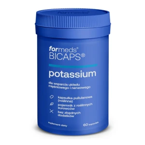 Bicaps potassium 60 kapsułek, cytrynian potasu Formeds