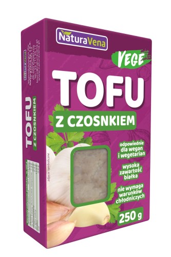 tofu z czosnkiem 250g
