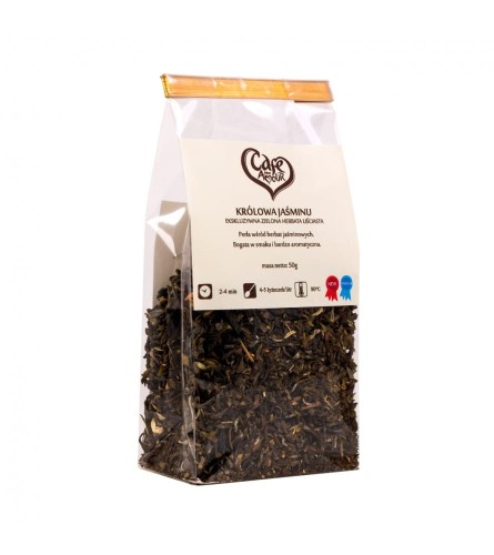 herbata zielona krolowa jasminu 50g