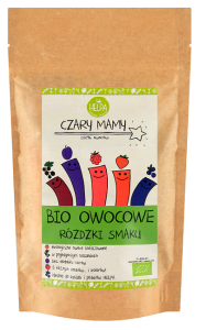 Owocowe różdżki smaku BIO, bez cukru (liofilizowane owoce), 10 x 2g