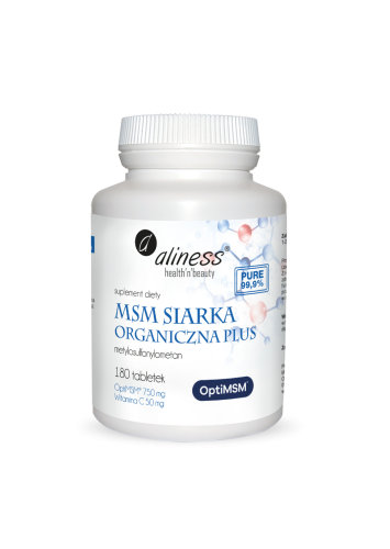 MSM Siarka Organiczna PLUS 180tabl.