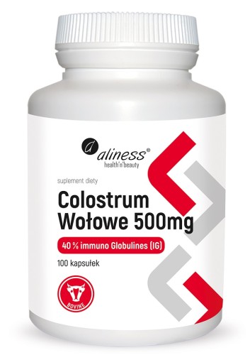 Colostrum Wolowe 500 mg 100 kaps