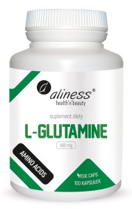 L-glutamine 500mg 100kaps.