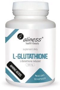 L-glutathione 500mg 100kaps.