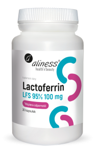 Lactoferrin 100mg 30kaps.