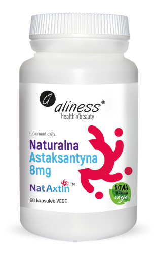 Naturalna Astaksantyna 8mg  60kaps.