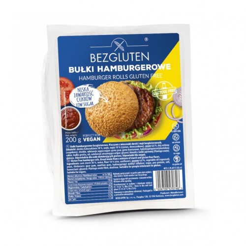 bulki hamburgerowe bezglutenowe 200g