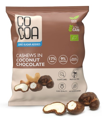 Orzechy nerkowca w czekoladzie koksowej 70g