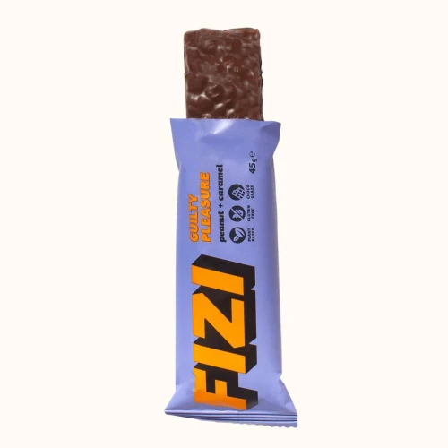 Baton w polewie czekoladowej orzech ziemny i karmel b/g 45g