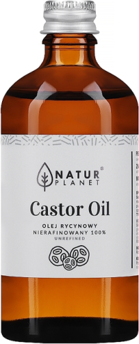 nierafinowany olej rycynowy kosmetyczny 100ml