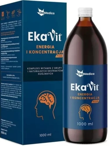 sok ekavit energia i koncentracja plus 1l