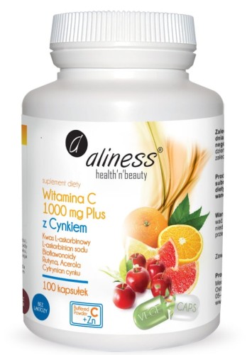 witamina c 1000mg z cynkiem 100kaps