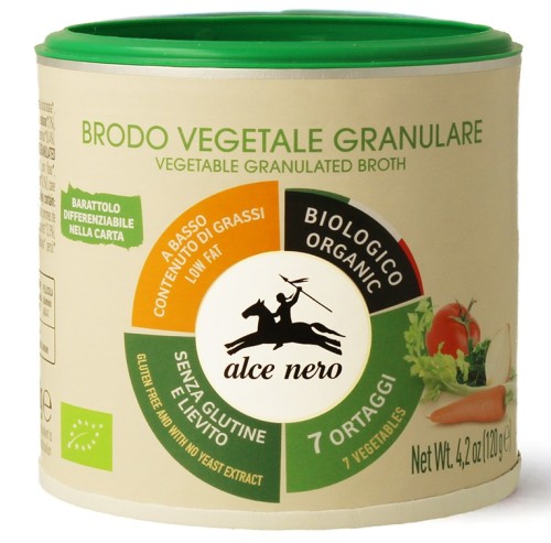 Wegetariański bulion w proszku BIO 120g