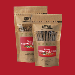 Paluszki gryczane czerwone z chilli 100g