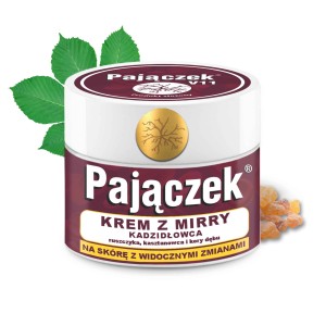 Pajączek V11 krem z mirry,kadzidłowca,ruszczyka,kasztanowca i kory dębu 150ml