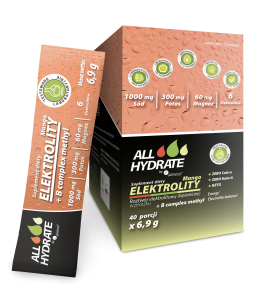 Elektrolity o smaku mango+B complex 40porcji