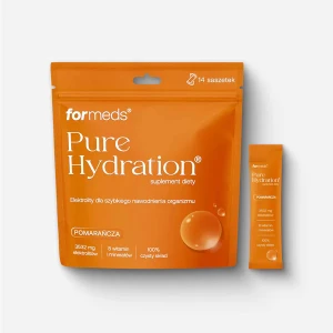 Elektrolity pure hydration o smaku pomarańczy 14 saszetek