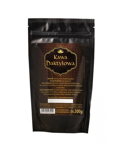 Kawa daktylowa- naturalna energia bez kofeiny 200g