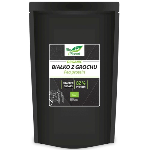 Białko z grochu w proszku bio 500g