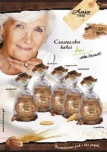 Ciastka orkiszowe bez cukru, z makiem  100g