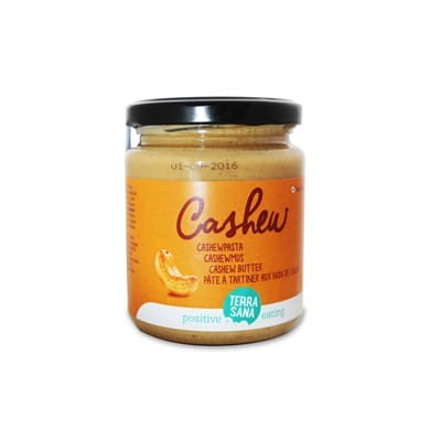 Krem z orzechów nerkowca BIO do smarowania, bez soli i cukru 250g