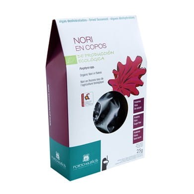 Wodorosty nori suszone płatki BIO 25g