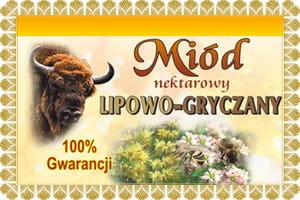 miód lipowo-gryczany na grypę